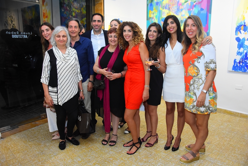 Opening of Louma Rabah Art Studio